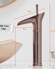 Clifton - Elegant Single Handle Waterfall Bathroom Faucet